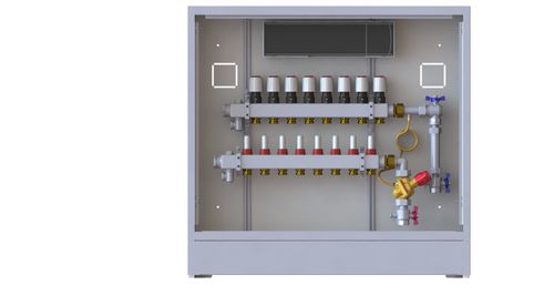 Danfoss-Station-UnoFloor-Control-8R-8-HK-rechts-mit-AB-PM-Set-24V-088X3628 gallery number 1